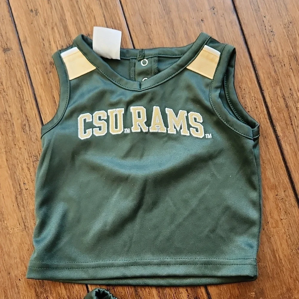 CSU‎ Rams Cheer Outfit 12months